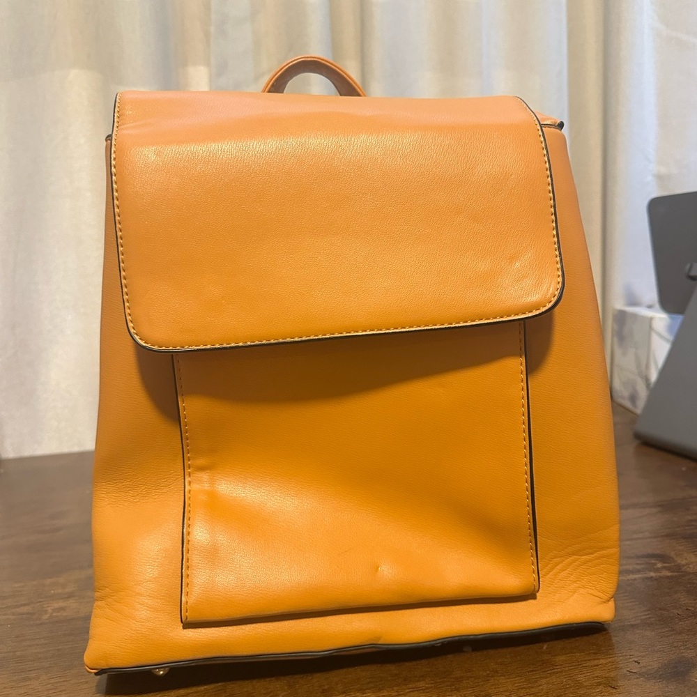 Stylish Orange Backpack